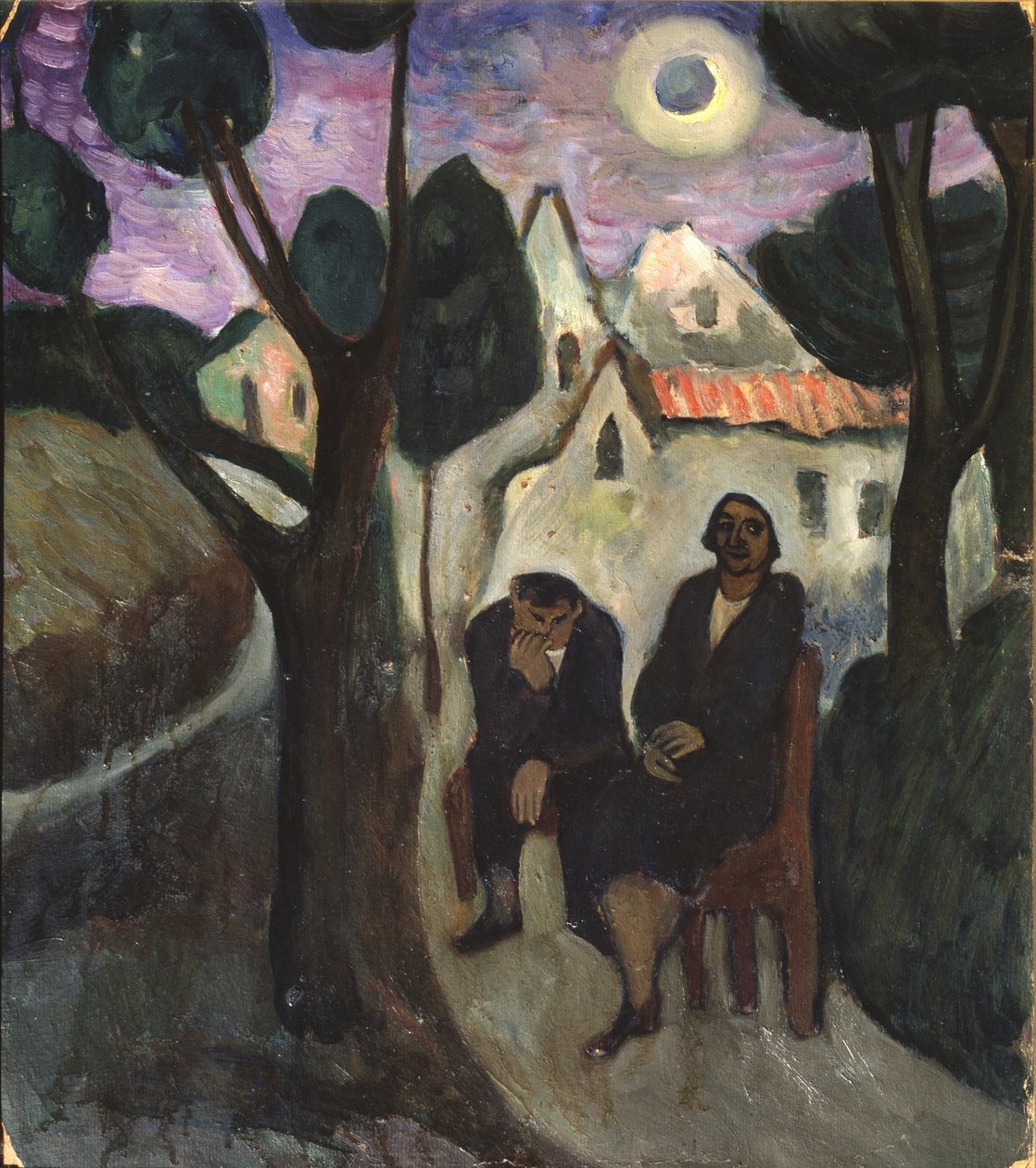 Zaćmienie Słońca, lata 1910 autorstwa Marianne von Werefkin