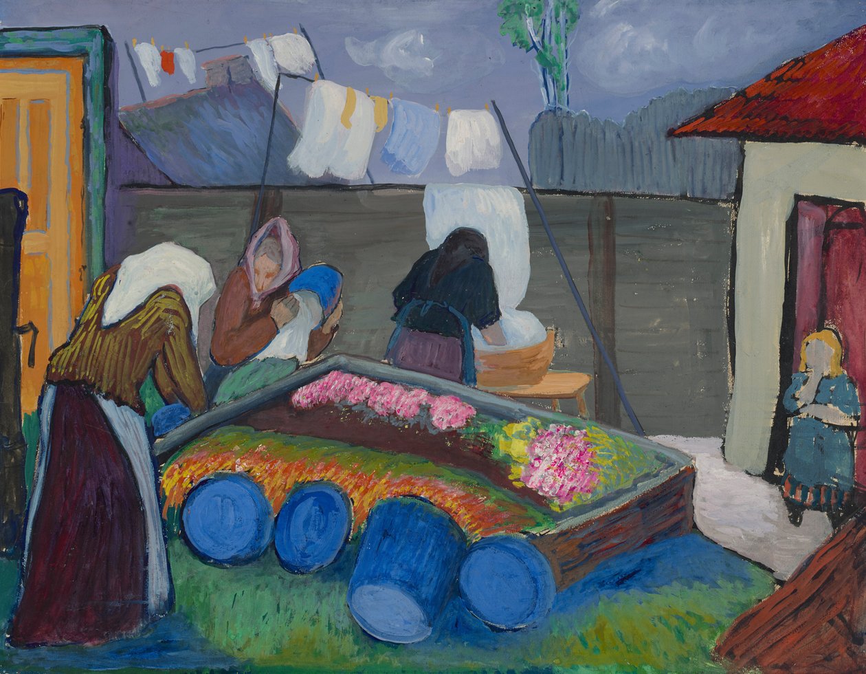 praczki autorstwa Marianne von Werefkin