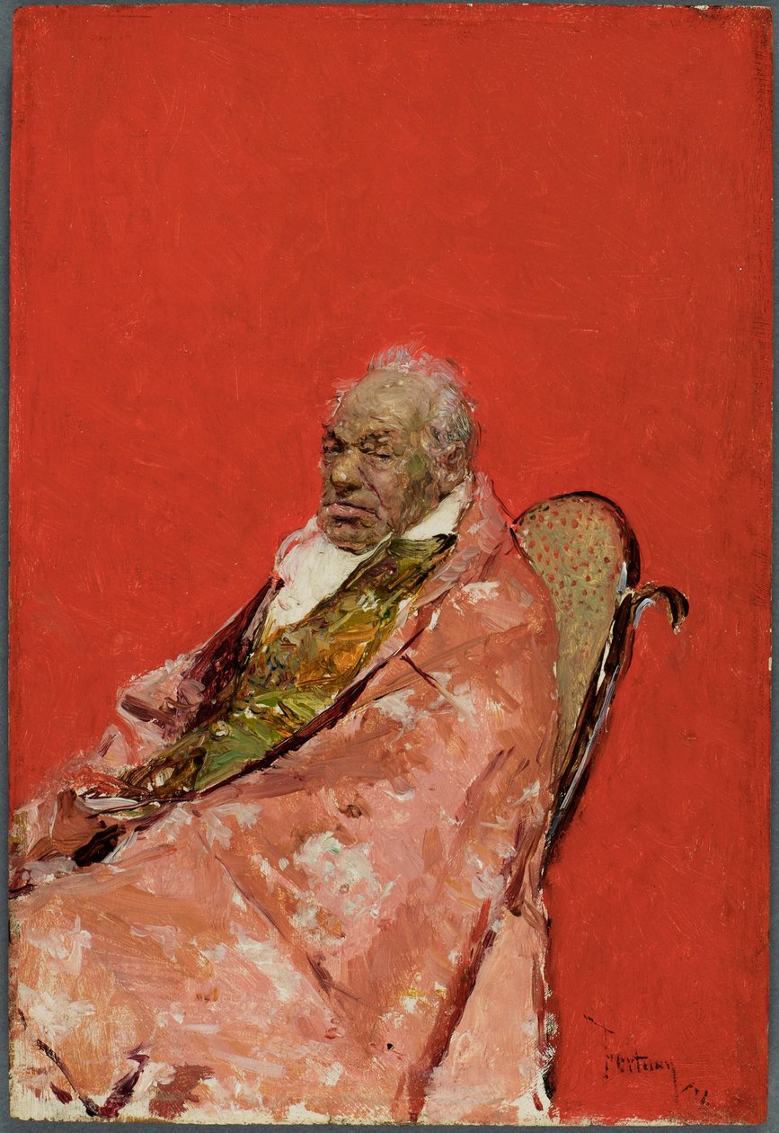 Ein Geistlicher autorstwa Mariano Fortuny