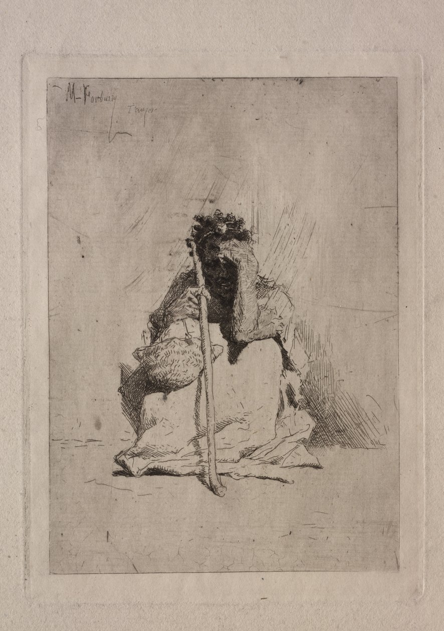 Żebrak autorstwa Mariano Fortuny y Marsal