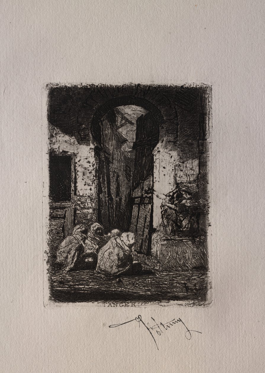 Tanger autorstwa Mariano Fortuny y Marsal