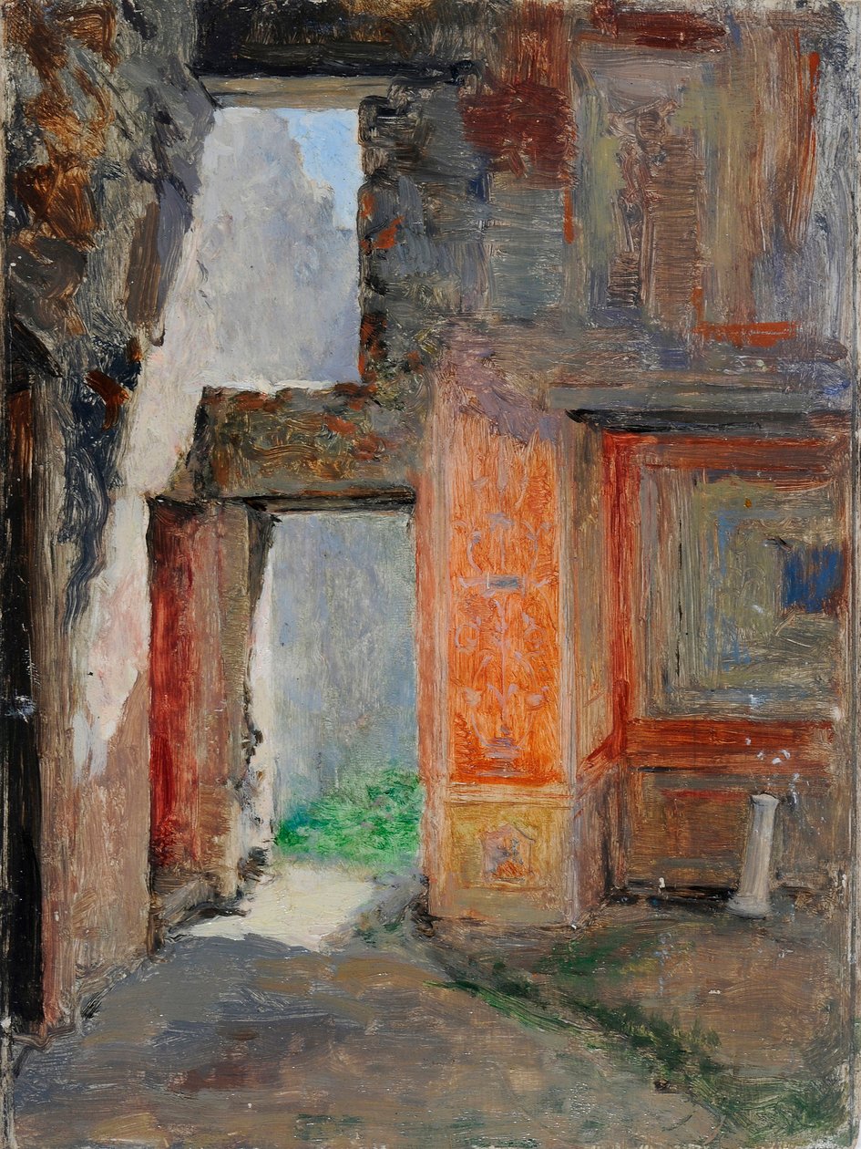 Pompeje. autorstwa Mariano Fortuny y Madrazo