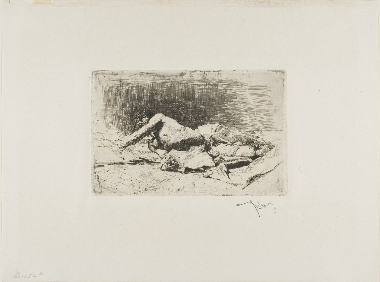 Man Rolling autorstwa Mariano Fortuny y Marsal