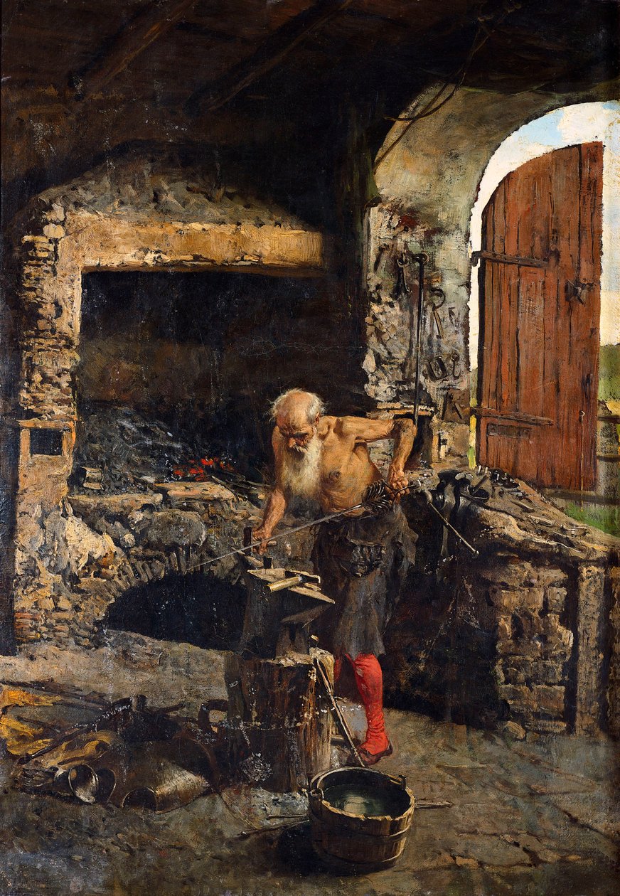Miecznik autorstwa Mariano José María Bernardo Fortuny y Carbó