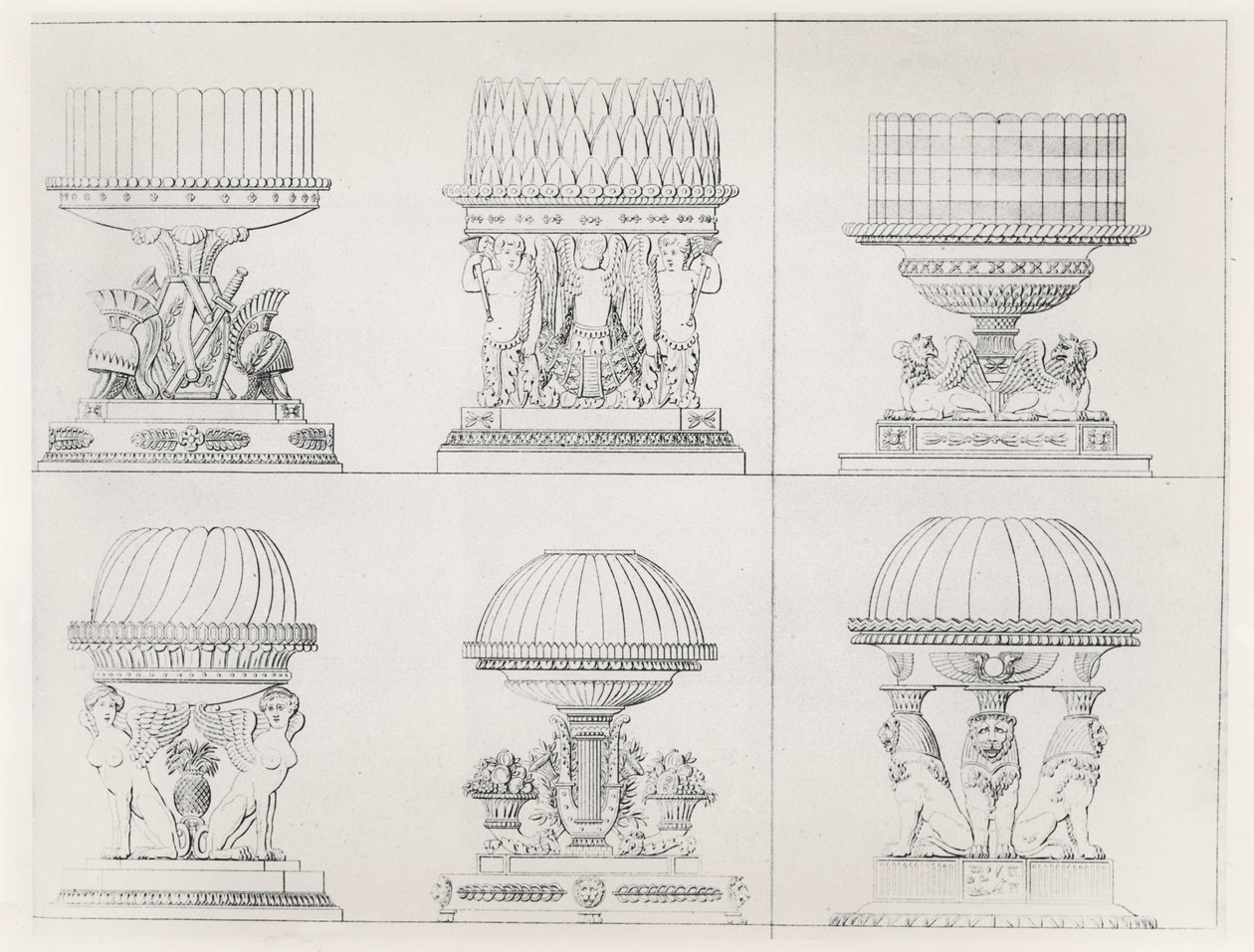 Projekty autorstwa Antoine Careme autorstwa Marie Antoine Careme