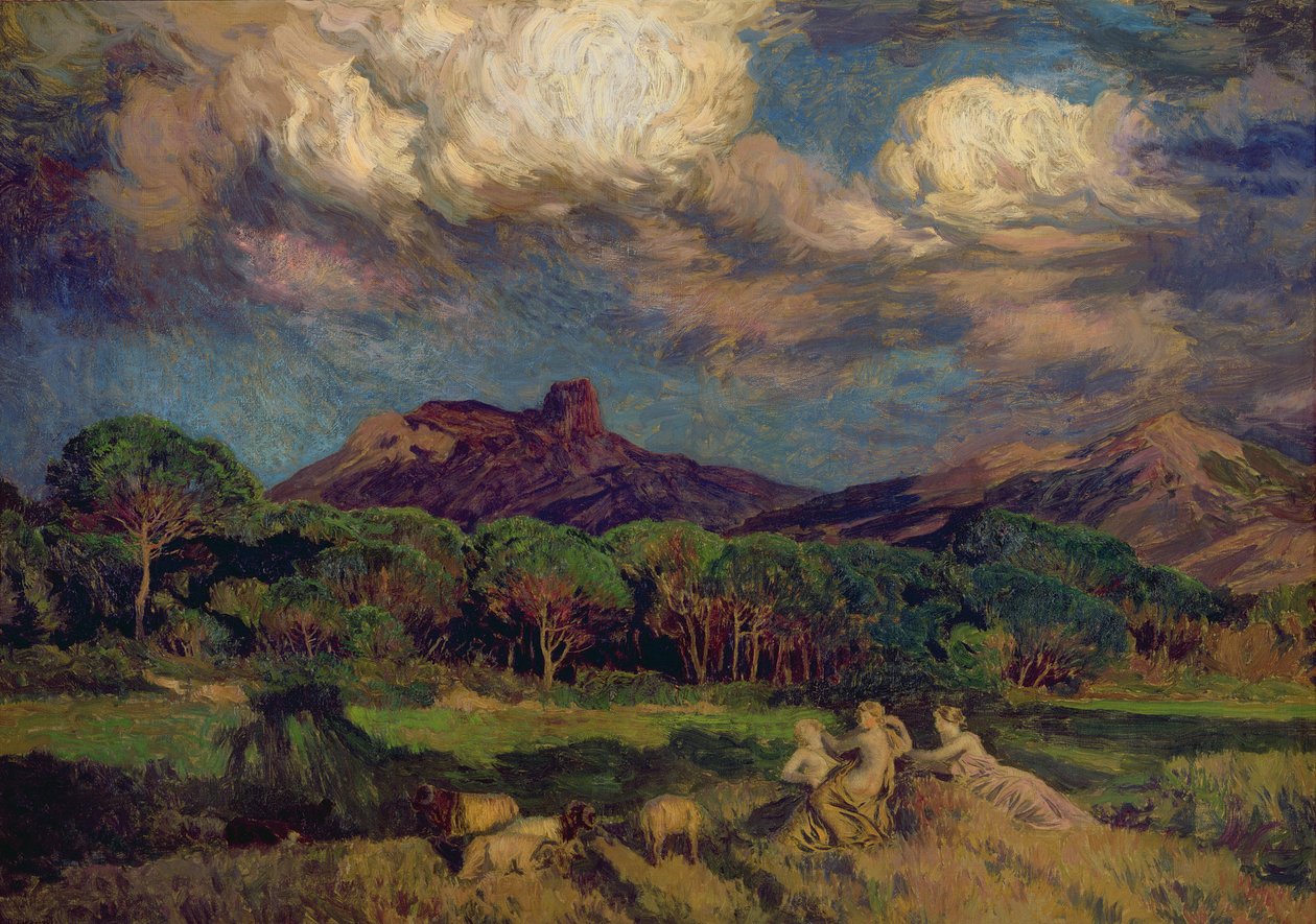 Driady autorstwa Marie Auguste Emile Rene Menard