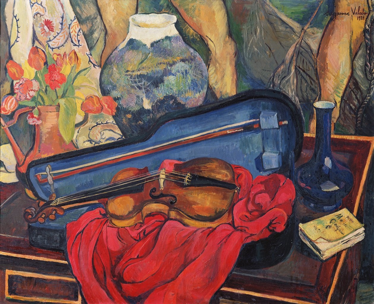 Futerał na skrzypce, 1923 autorstwa Marie Clementine (Suzanne) Valadon