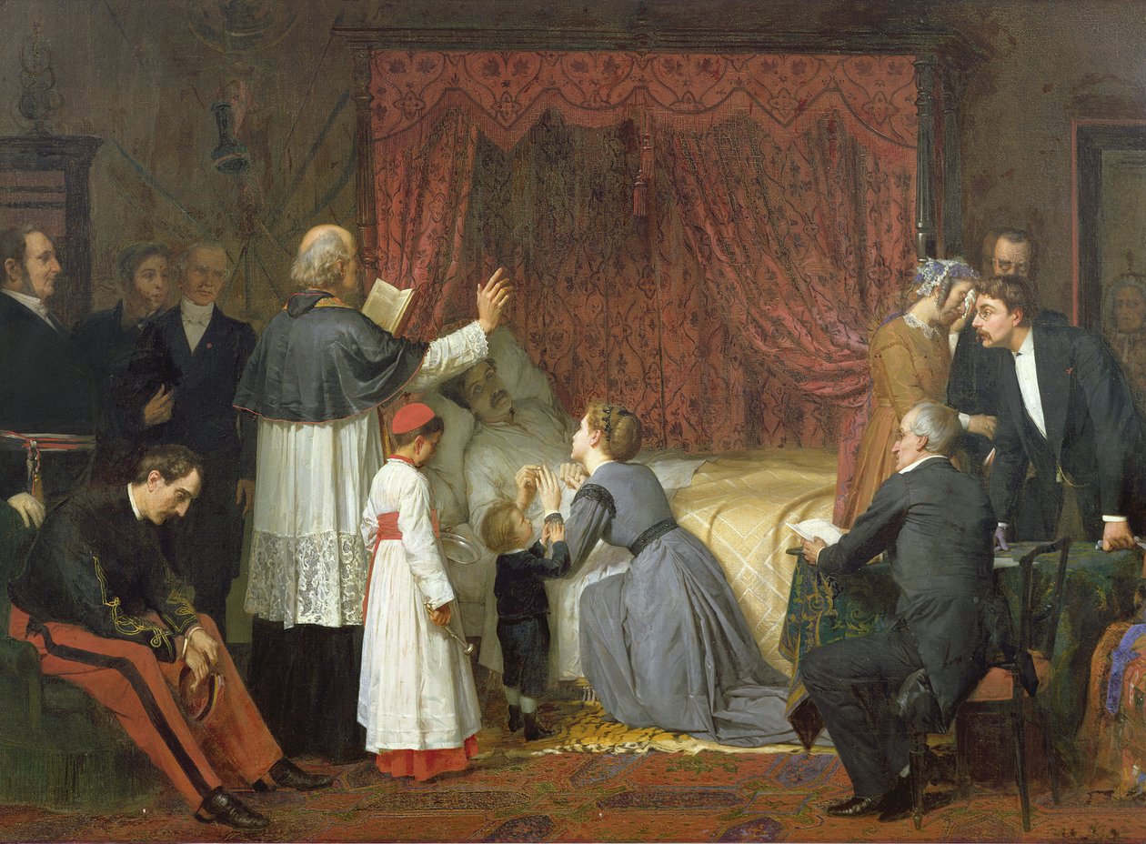 Małżeństwo w Extremis autorstwa Marie Francois Firmin Girard