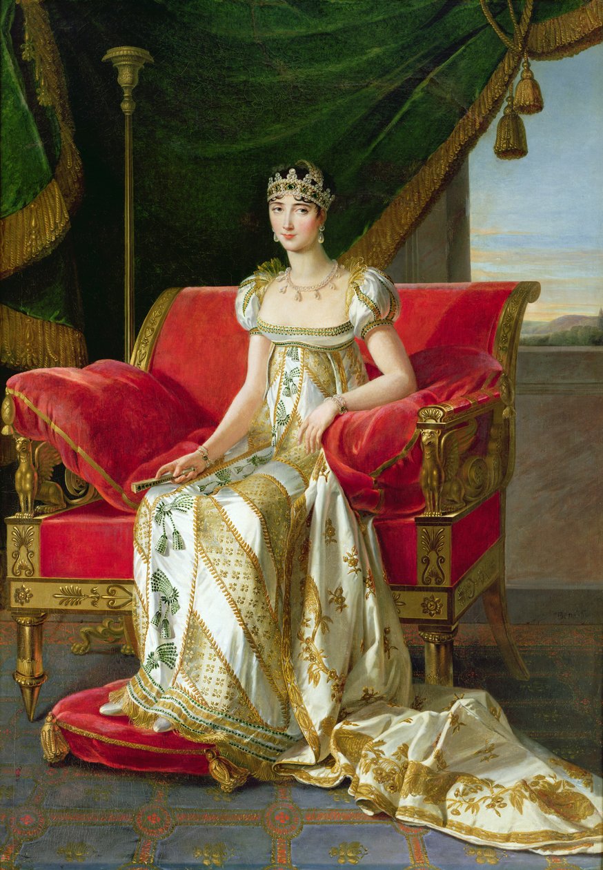 Maria Paulina Bonaparte (1780-1825) Księżniczka Borghese, 1808 r. autorstwa Marie Guilhelmine Benoist