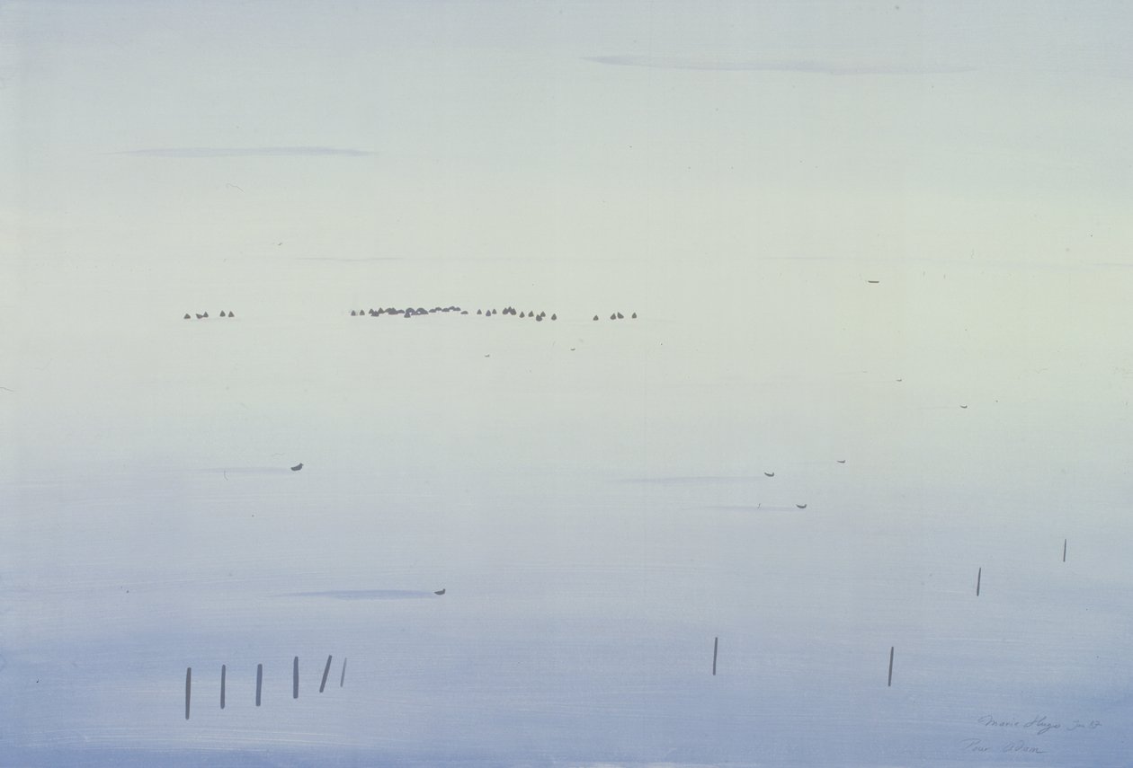 Le Vaccares, 1987 autorstwa Marie Hugo