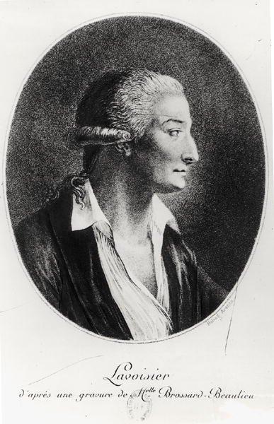 Portret Antoine Laurenta Lavoisiera (1743-94) (heliograwiura) autorstwa Marie Renee Genevieve Brossard de Beaulieu