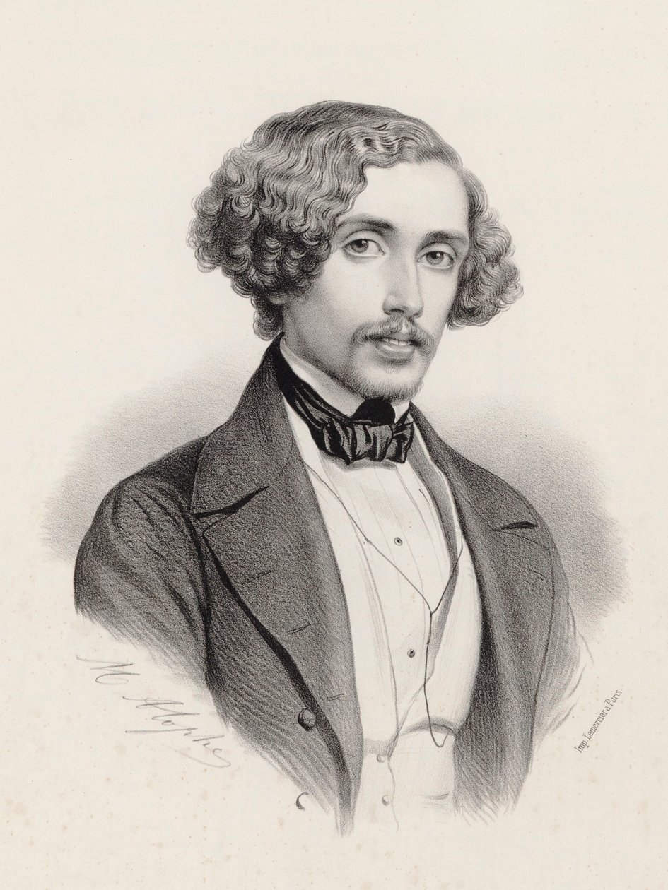 Julius Schulhoff by Alophe autorstwa Marie Alexandre Alophe