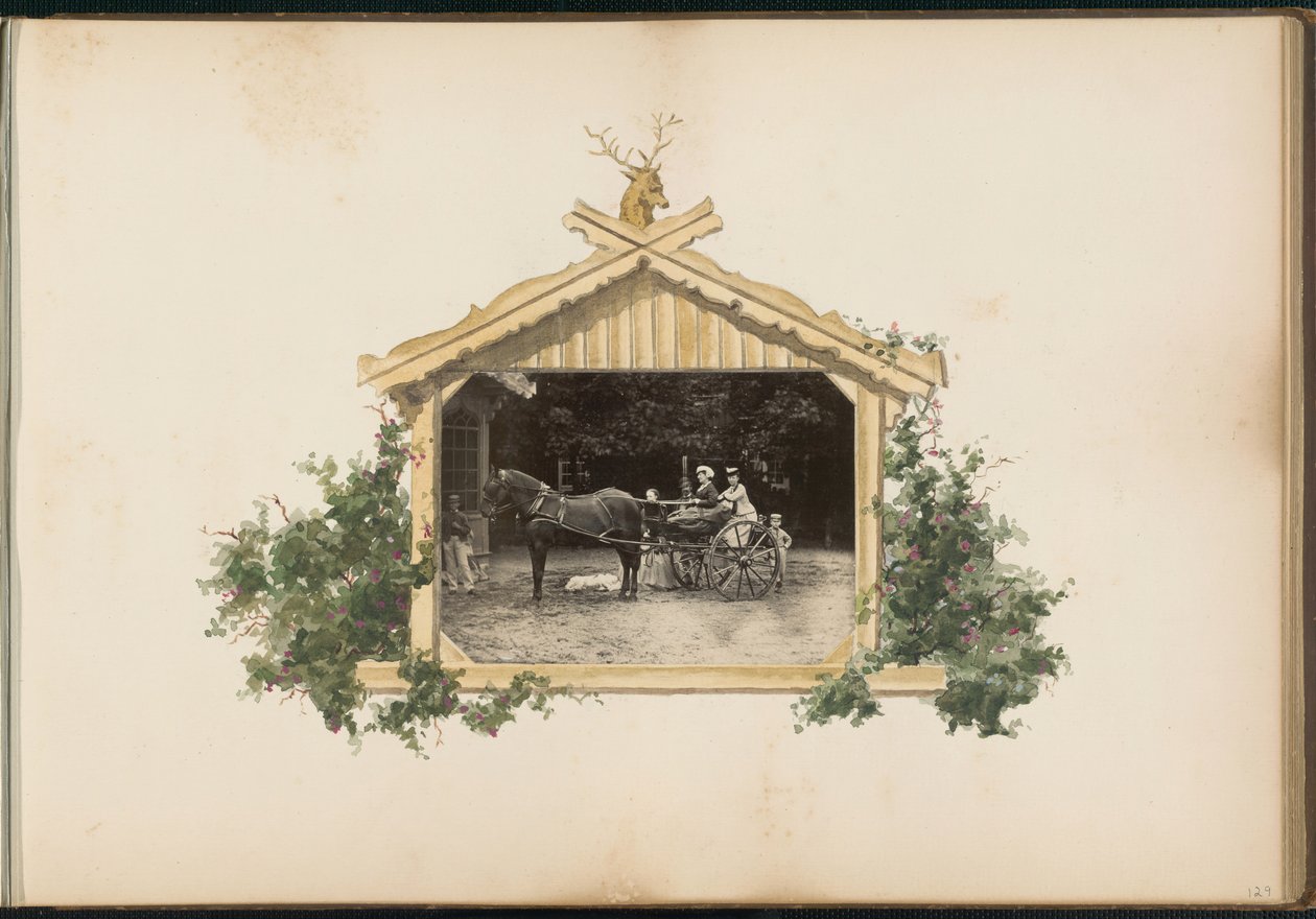 Album Madame B, lata 70. XIX wieku. autorstwa Marie Blanche Hennelle Fournier