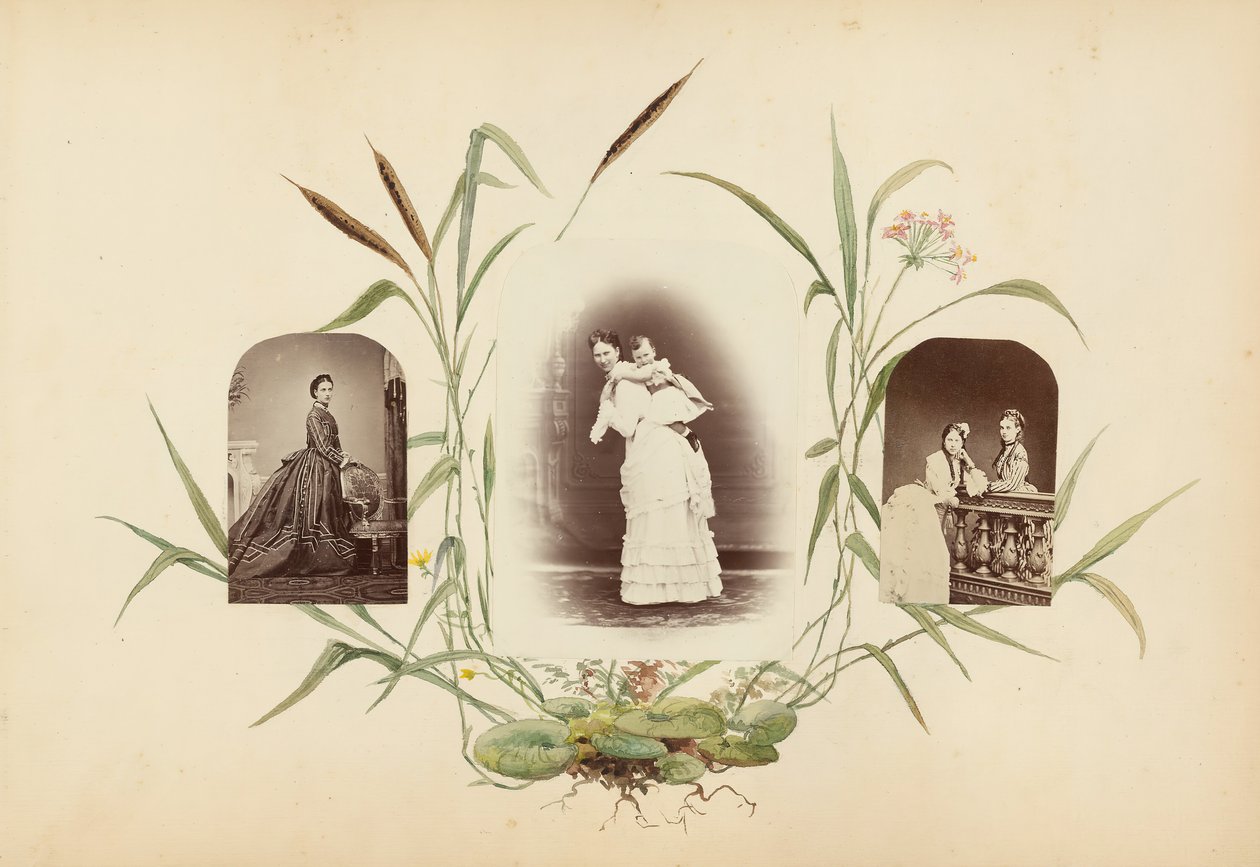 Album Madame B, lata 70. XIX wieku. autorstwa Marie Blanche Hennelle Fournier