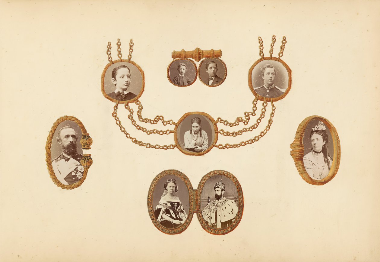 Album Madame B, lata 70. XIX wieku. autorstwa Marie Blanche Hennelle Fournier