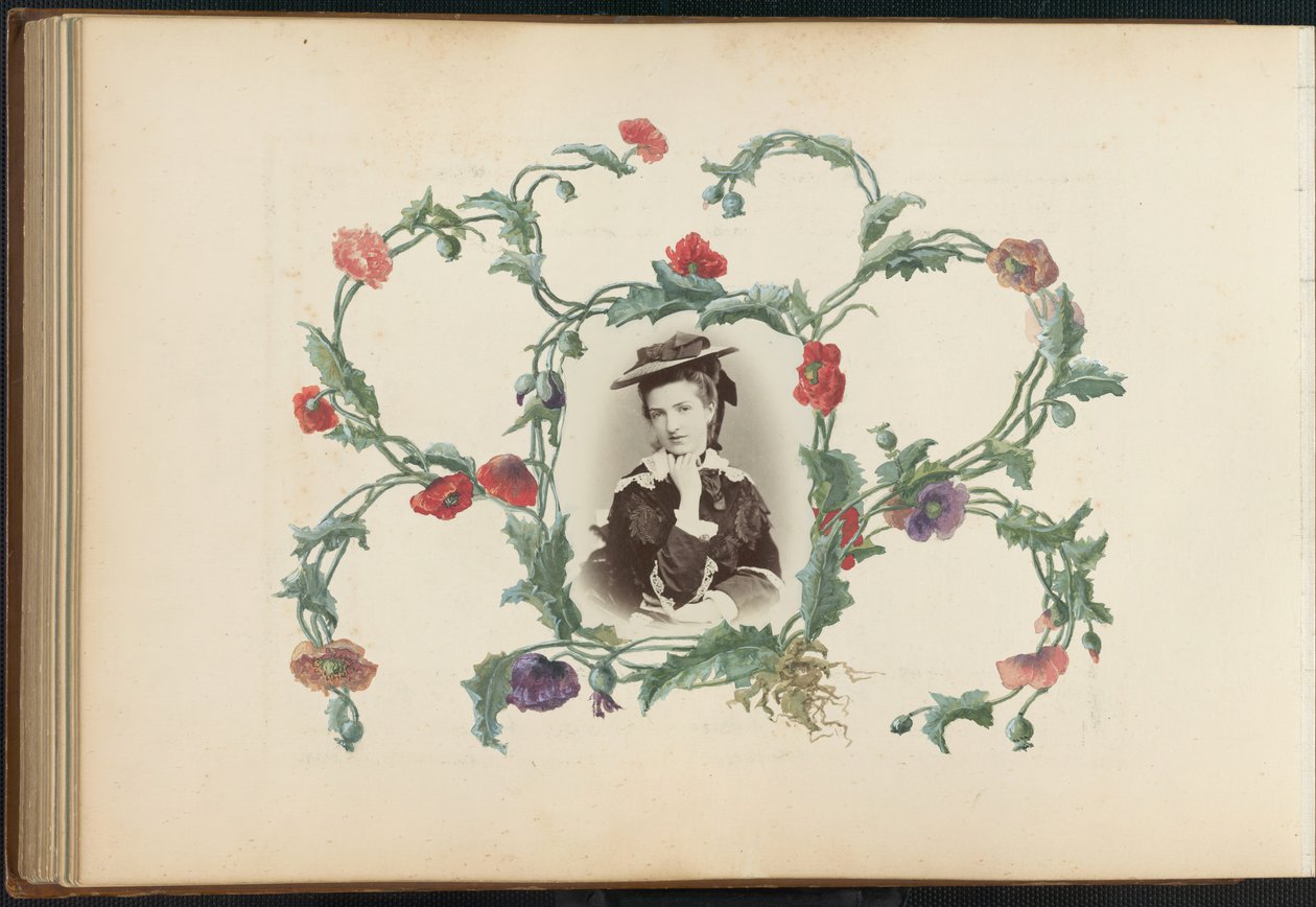 Album Madame B, lata 70. XIX wieku. autorstwa Marie Blanche Hennelle Fournier