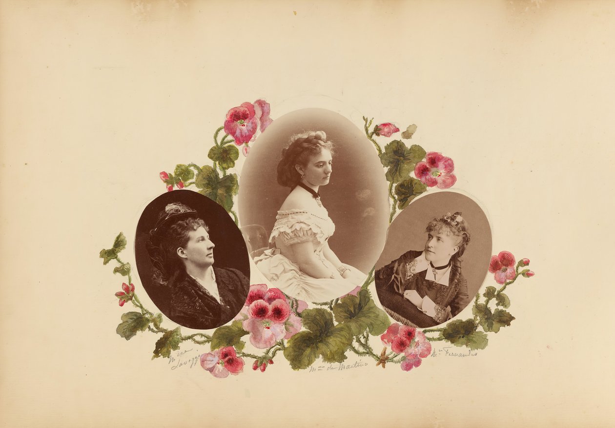 Album Madame B, lata 70. XIX wieku. autorstwa Marie Blanche Hennelle Fournier