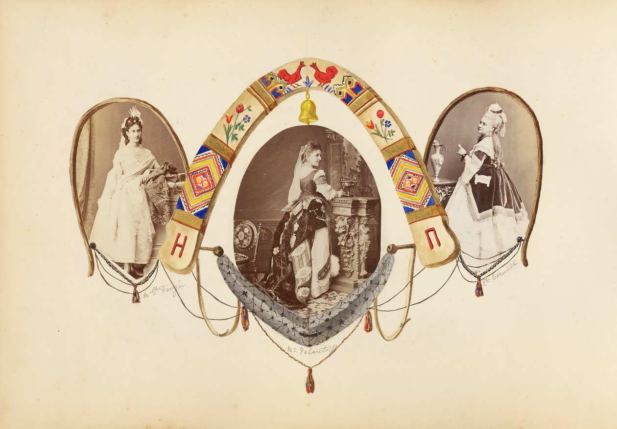 Album Madame B, lata 70. XIX wieku. autorstwa Marie Blanche Hennelle Fournier
