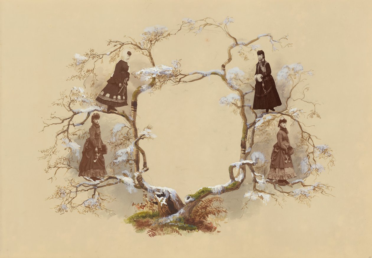 Album Madame B, lata 70. XIX wieku. autorstwa Marie Blanche Hennelle Fournier
