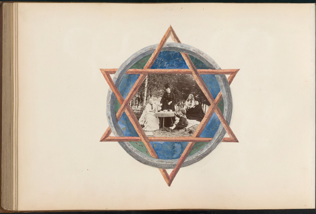 Album Madame B, lata 70. XIX wieku. autorstwa Marie Blanche Hennelle Fournier