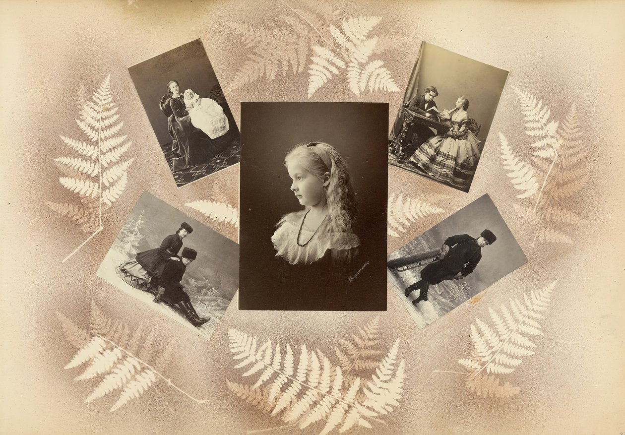 Album Madame B, lata 70. XIX wieku. autorstwa Marie Blanche Hennelle Fournier