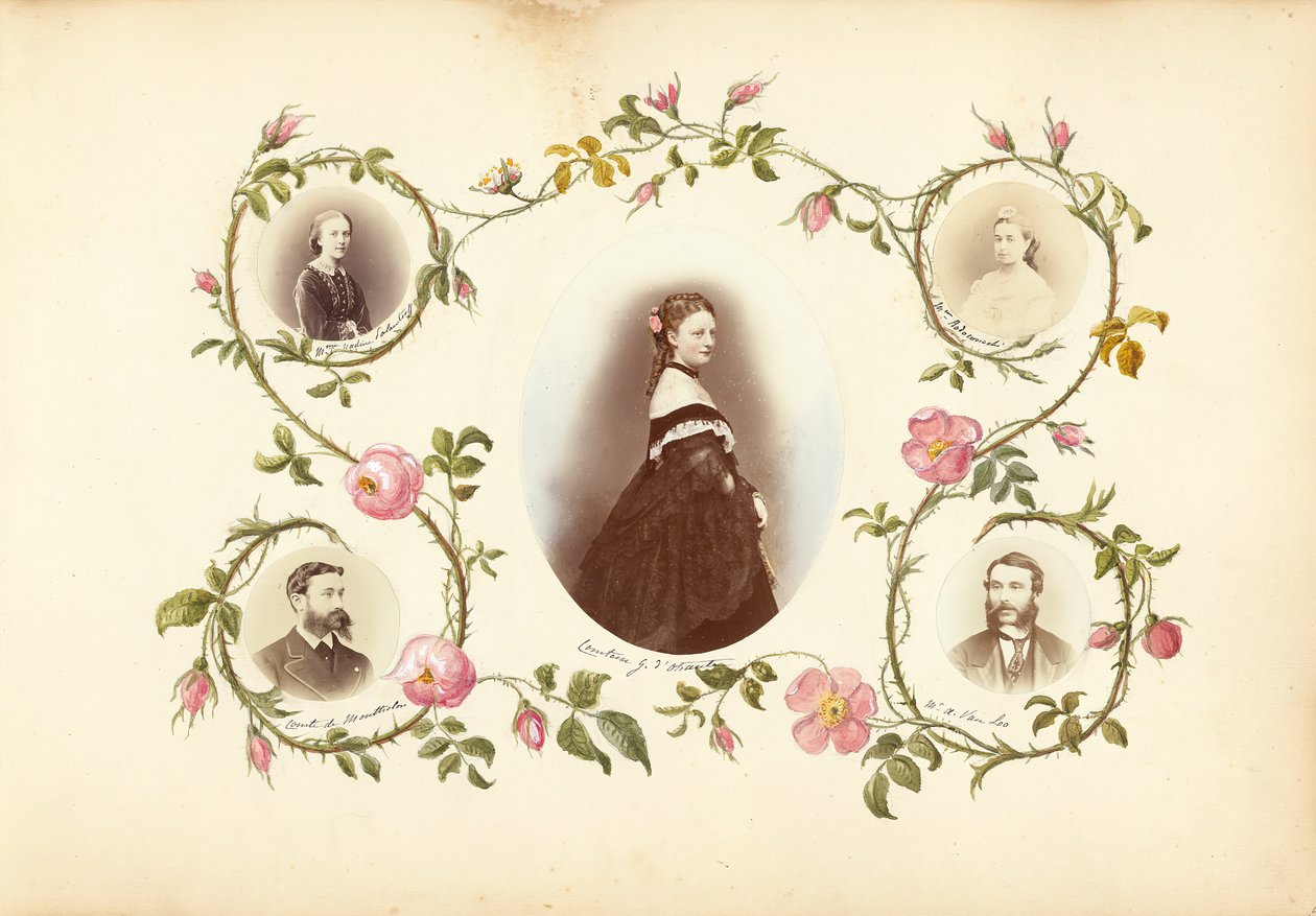 Album Madame B, lata 70. XIX wieku. autorstwa Marie Blanche Hennelle Fournier