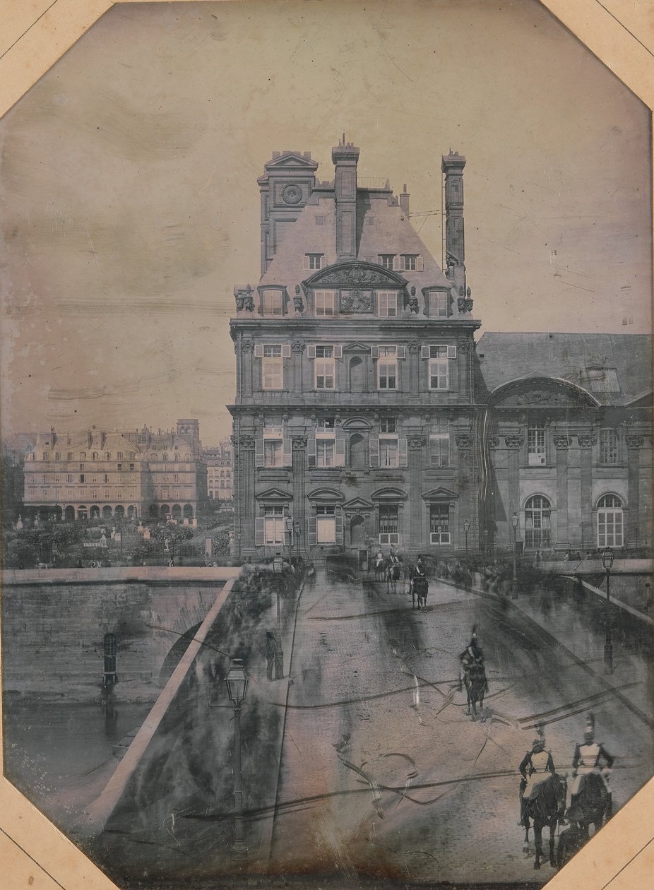 Parada na Pont-Royal, 1 maja 1844 autorstwa Marie Charles Isidore Choiselat