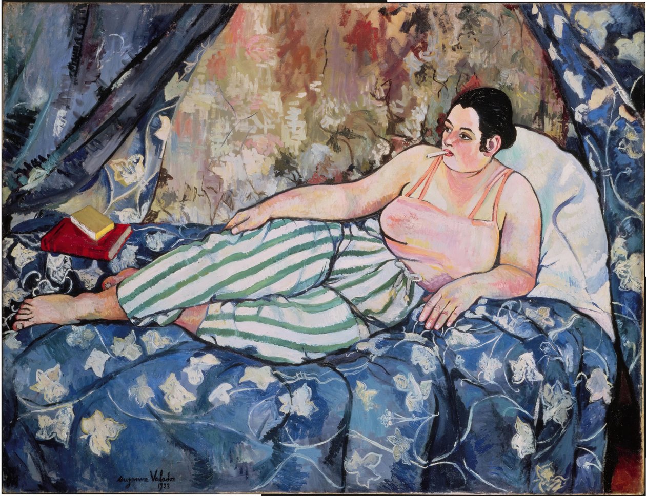 Niebieski pokój autorstwa Marie Clementine (Suzanne) Valadon