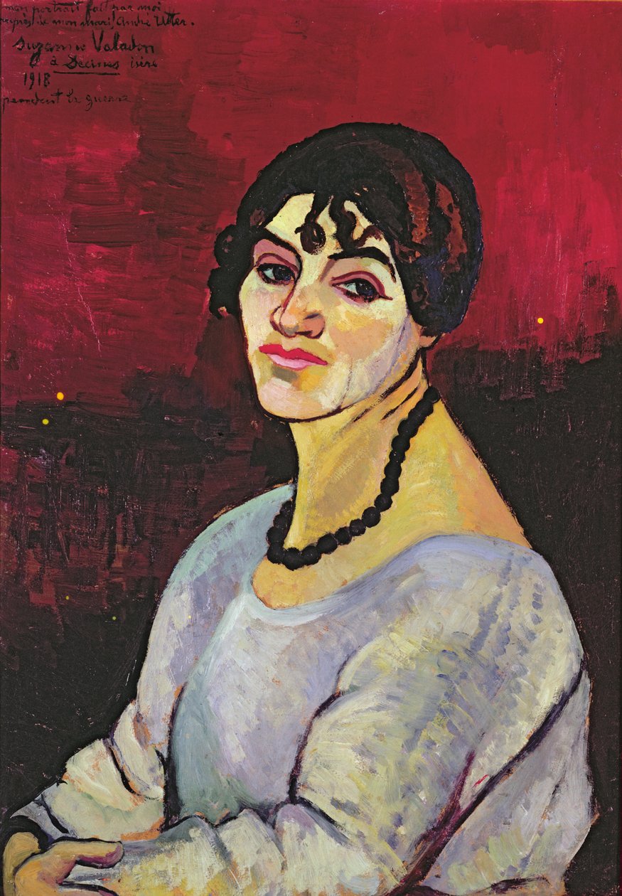 Autoportret, 1918 autorstwa Marie Clementine (Suzanne) Valadon