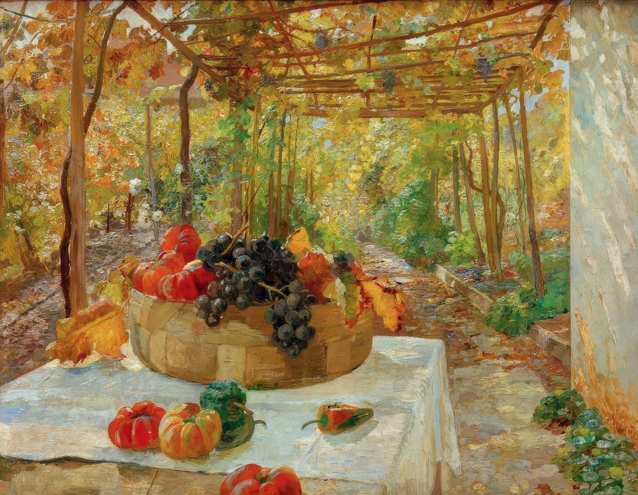 W pergoli autorstwa Marie Egner