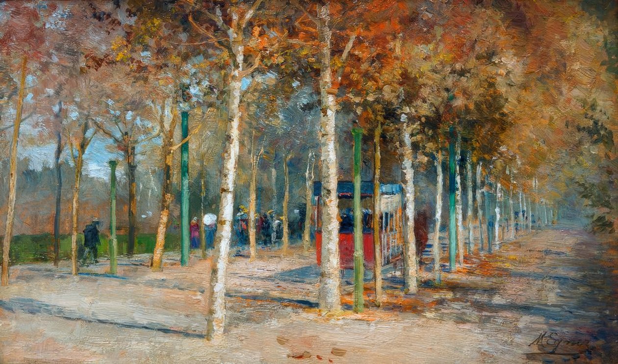 Tramwaj na Lido autorstwa Marie Egner