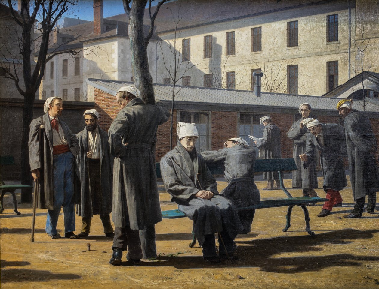 Rekonwalescenci autorstwa Marie Francois Firmin Girard
