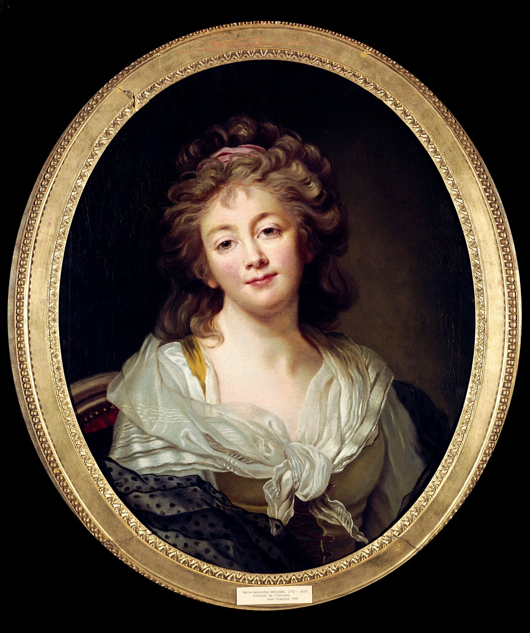 Autoportret. Obraz Marie Genevieve Bouliard (1772-1819) autorstwa Marie Genevieve Bouliard