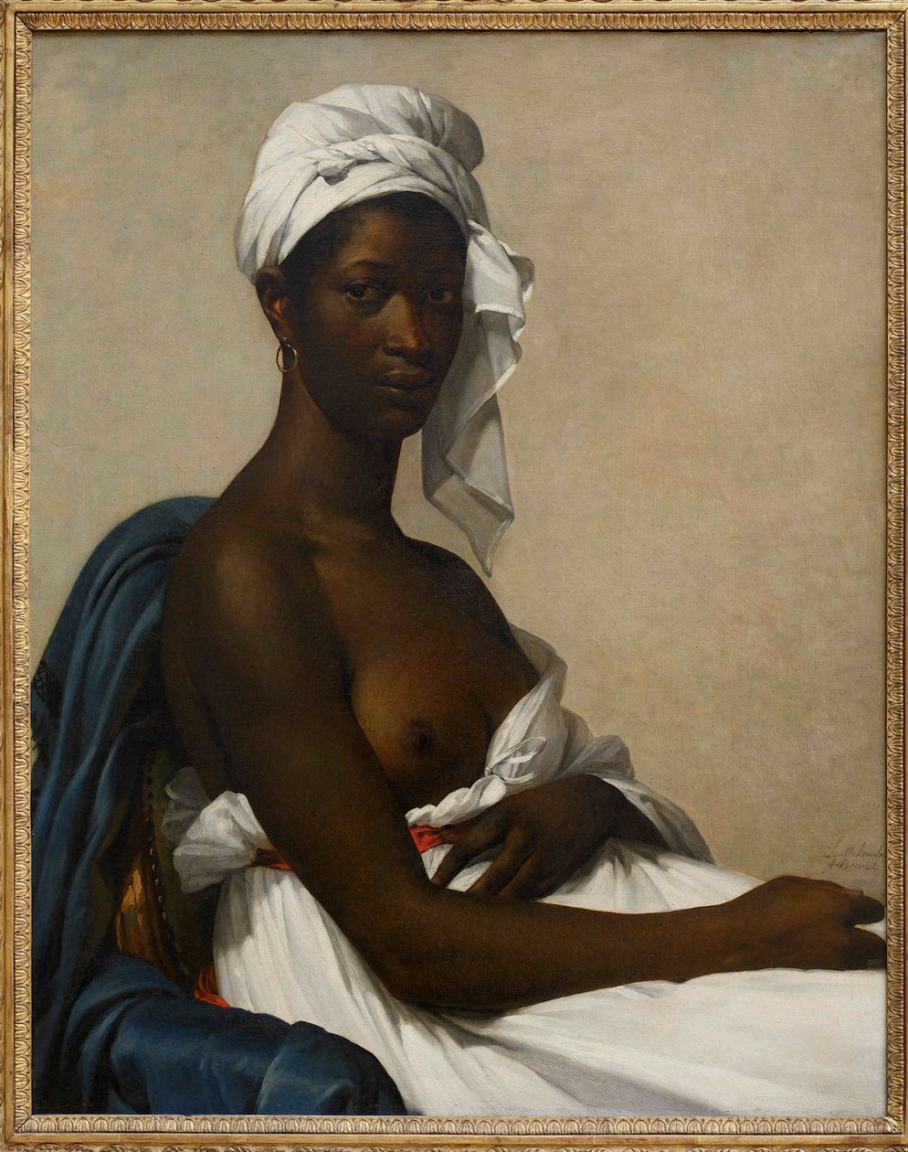 Portret czarnej kobiety, 1800. autorstwa Marie Guillemine Benoist