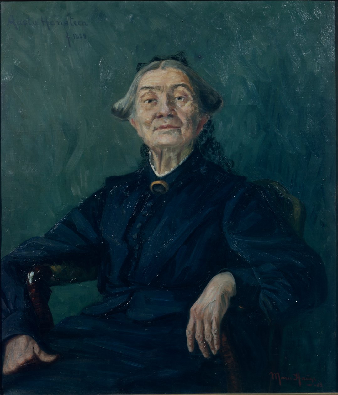 Rok Hansteen (olej na płótnie) autorstwa Marie Hauge
