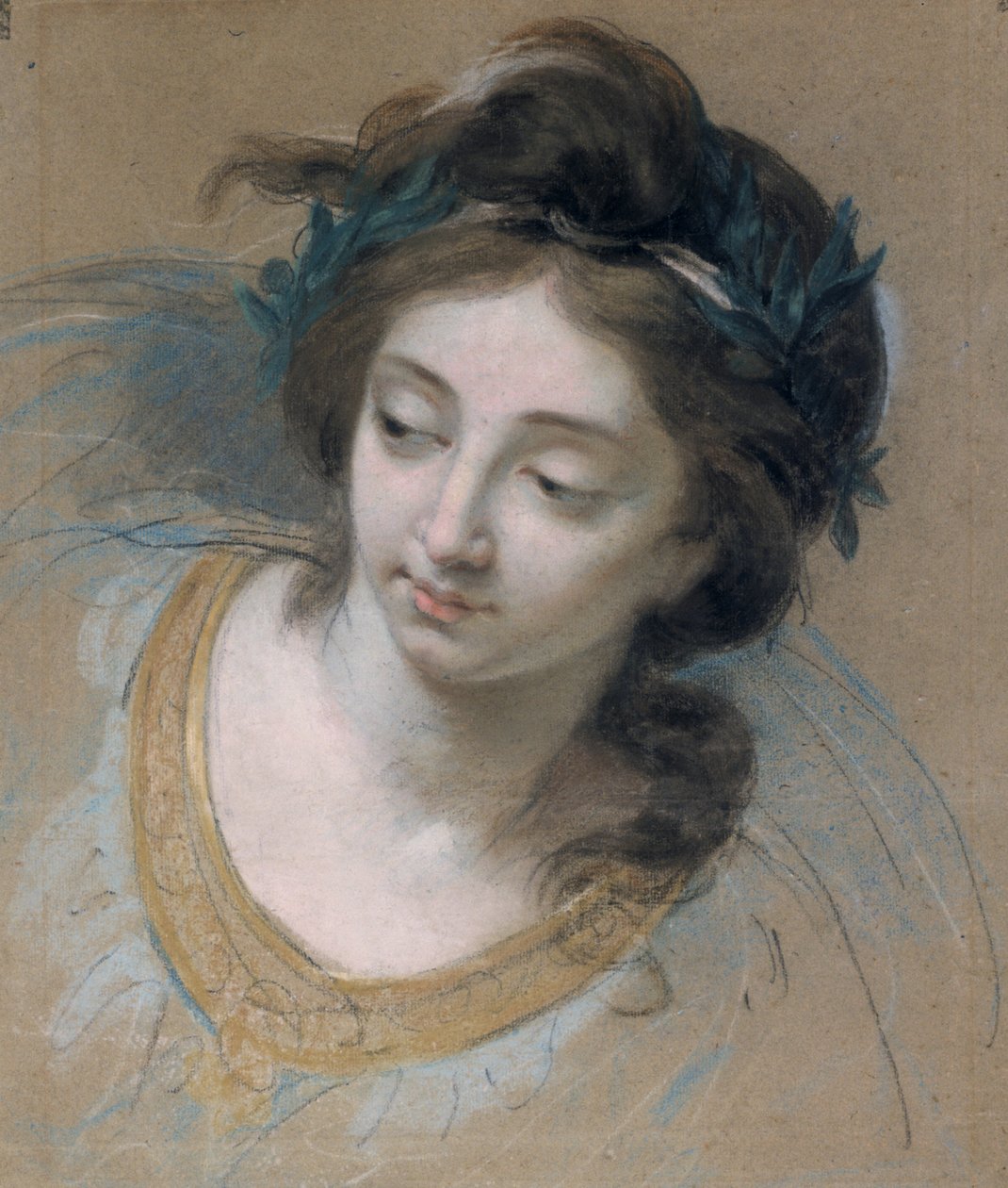 "Głowa kobiety", 1780. autorstwa Marie Louise Élisabeth Vigée Lebrun