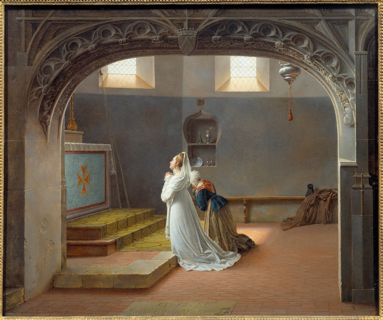 Nieznany obraz autorstwa Marie Philippe Coupin de la Couperin
