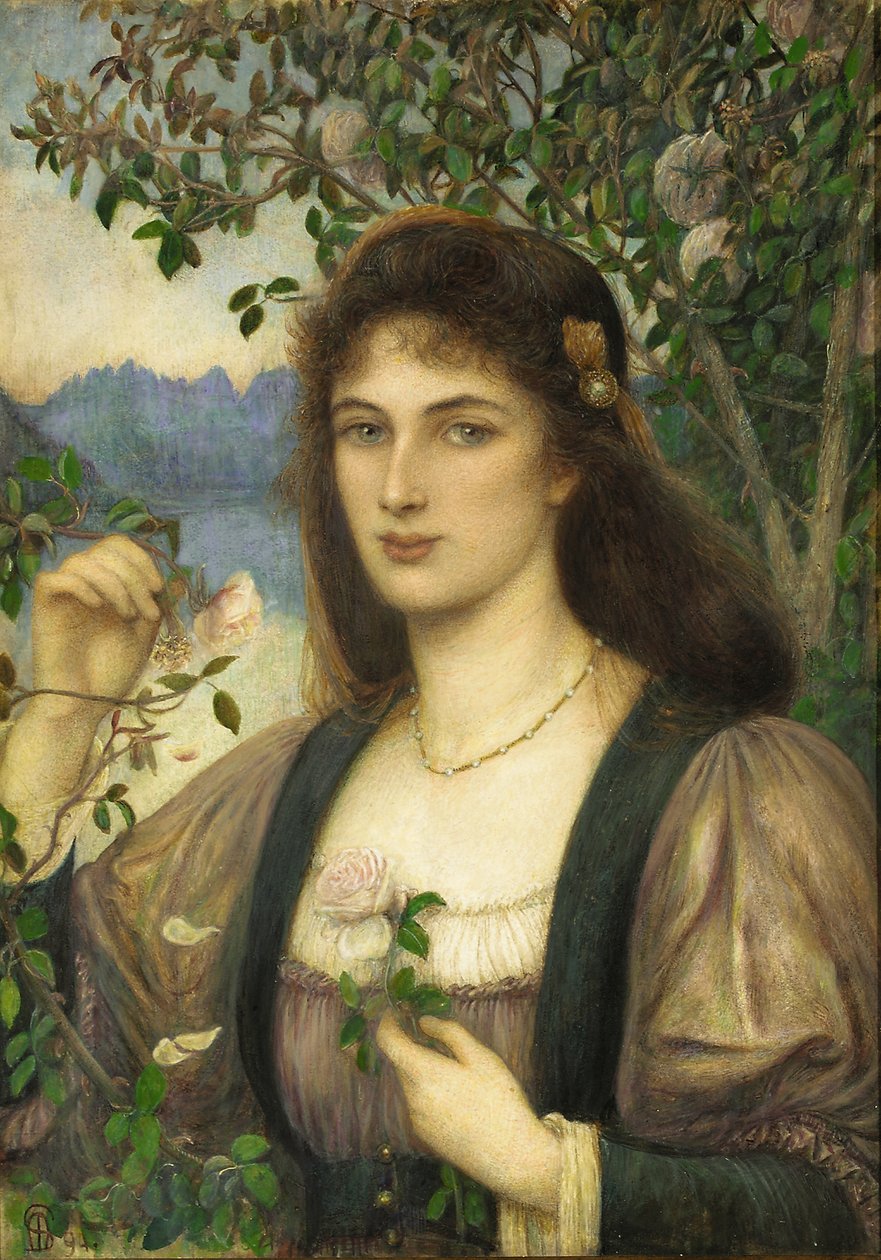 Róża z ogrodu Armidy, 1994 autorstwa Marie Spartali Stillman
