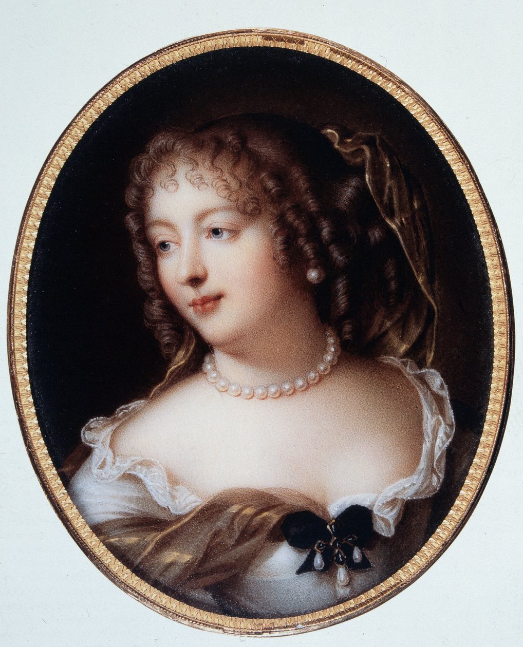 Portret Marie de Rabutin-Chantal (Rabutin Chantal), markizy Sevigne znanej jako Madame de Sevigne (1626-1696). autorstwa Marie Victoire Jaquotot