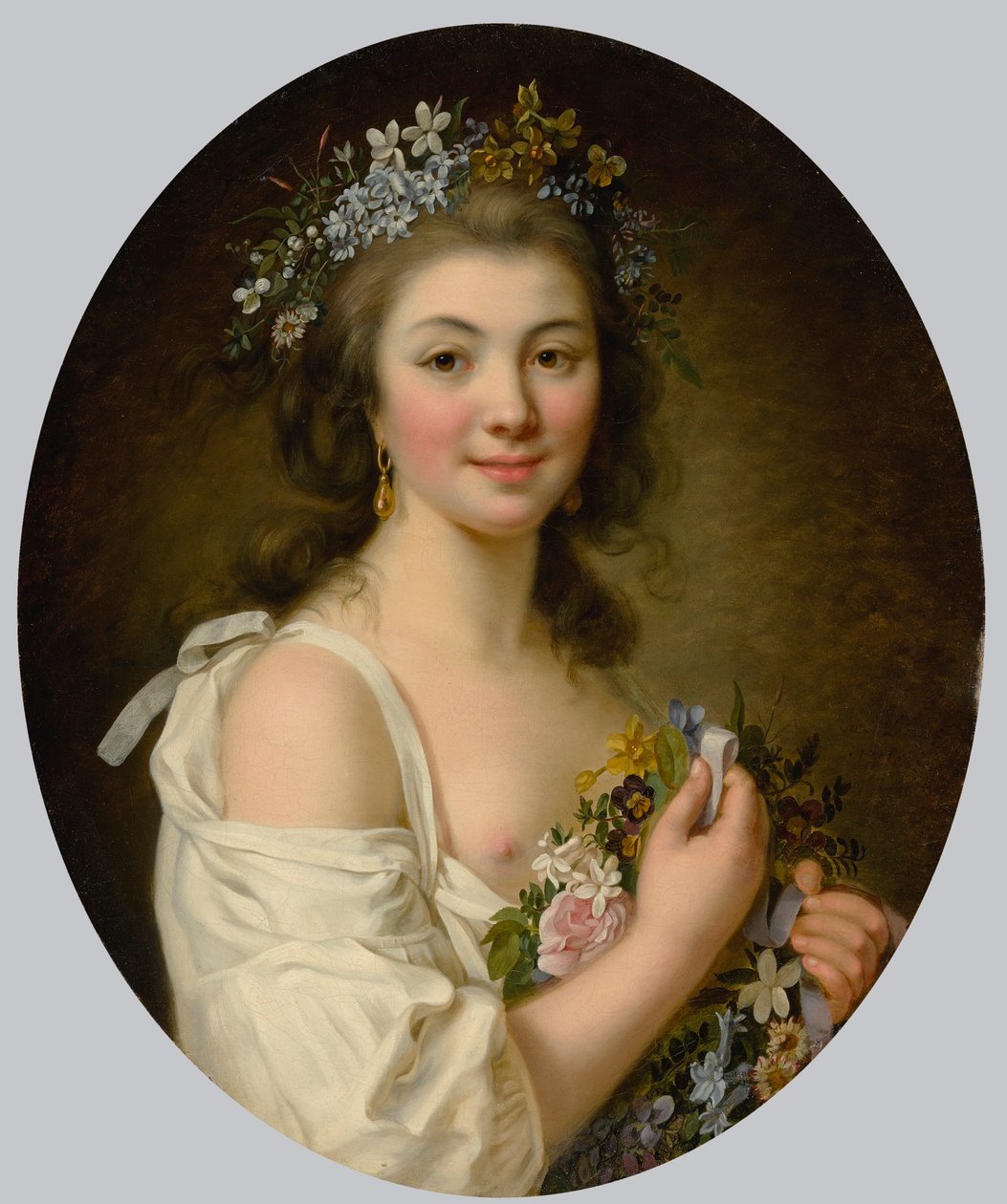 Portret Madame de Genlis autorstwa Marie Victoire Lemoine