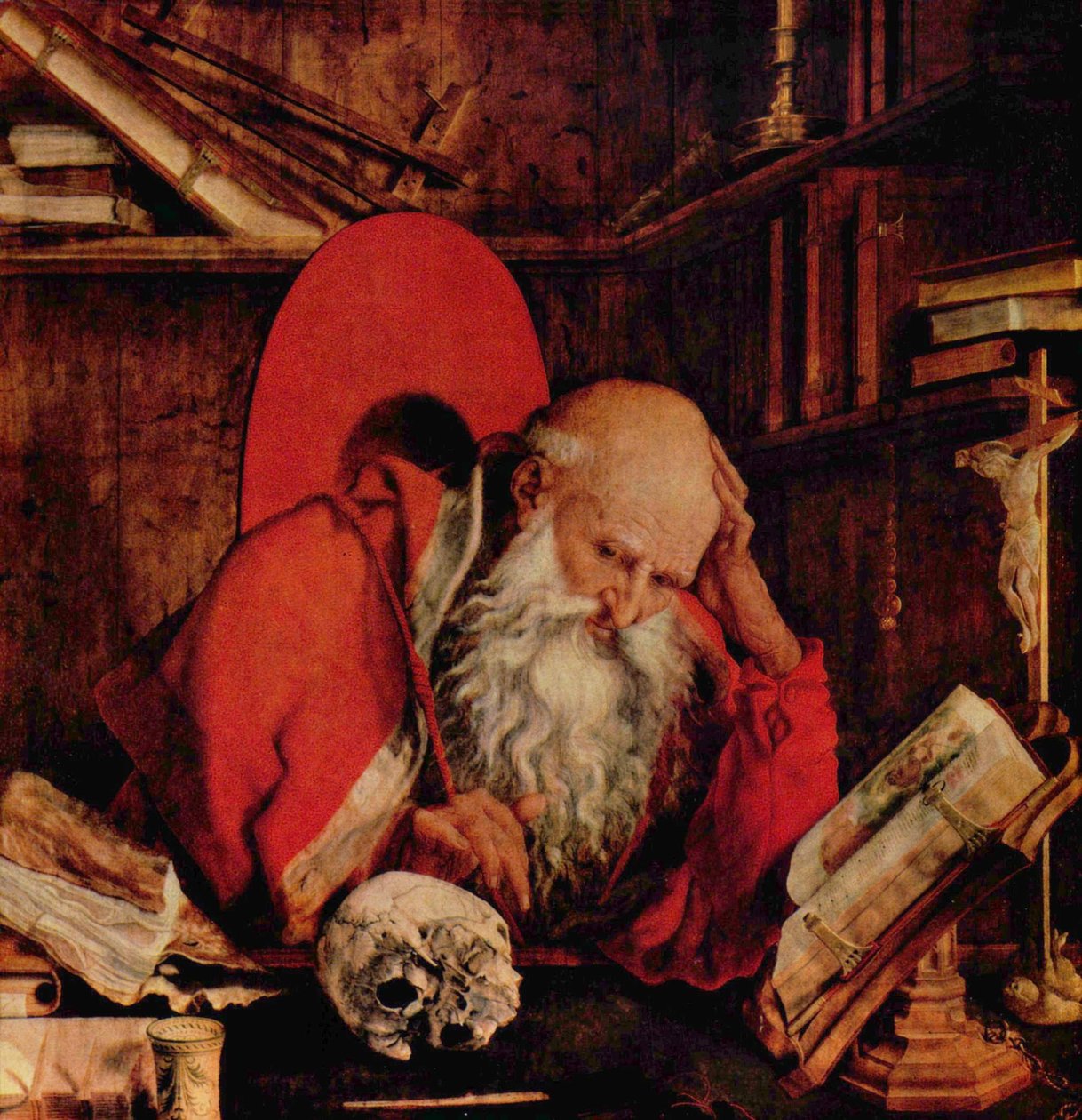 Jerome w celi Świętego Jerome