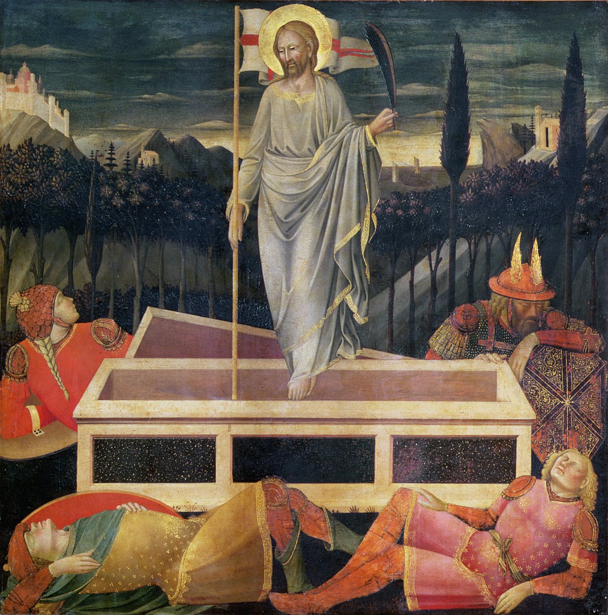 Zmartwychwstanie Chrystusa autorstwa Mariotto di Cristofano
