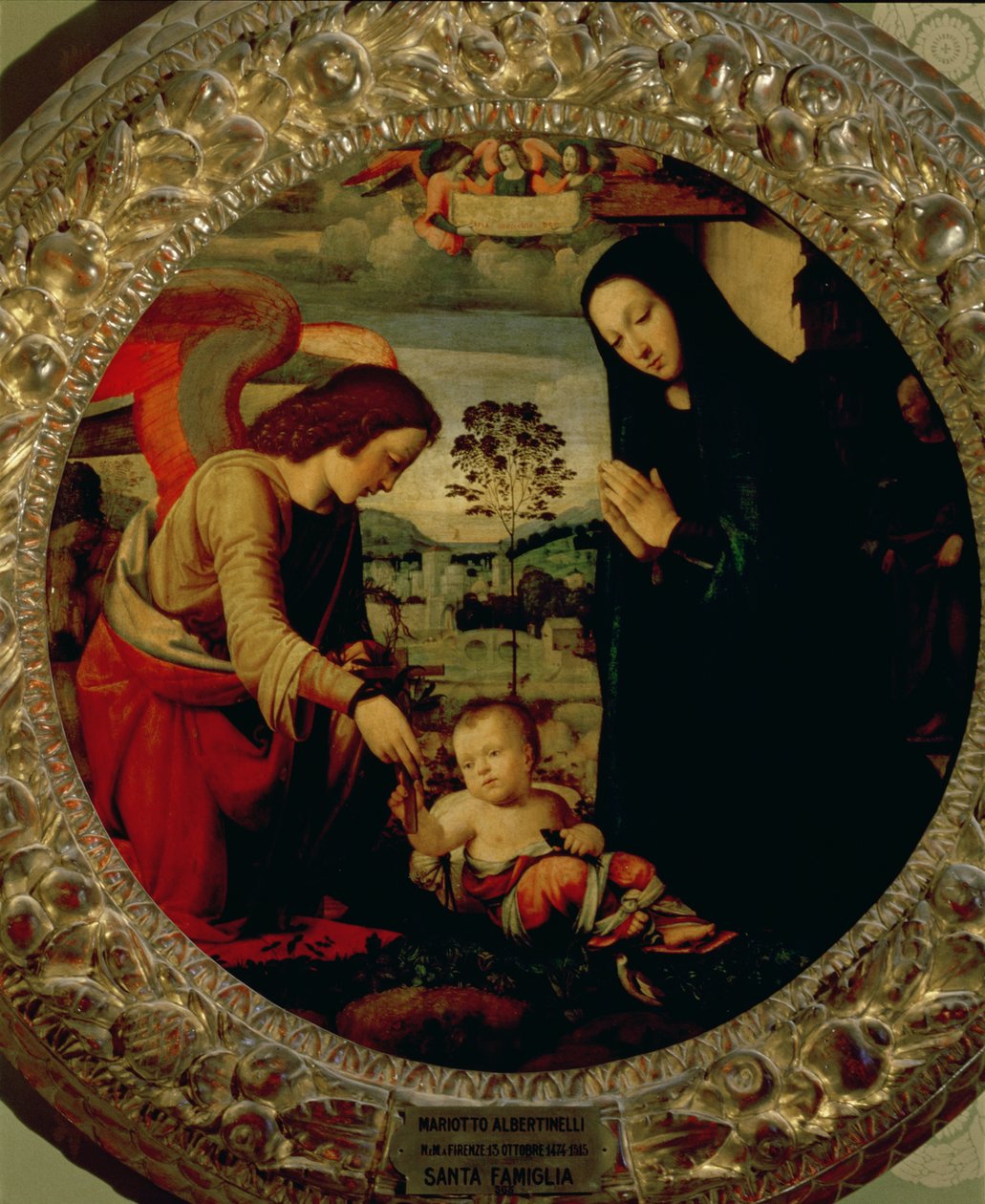 Święta Rodzina autorstwa Mariotto Albertinelli
