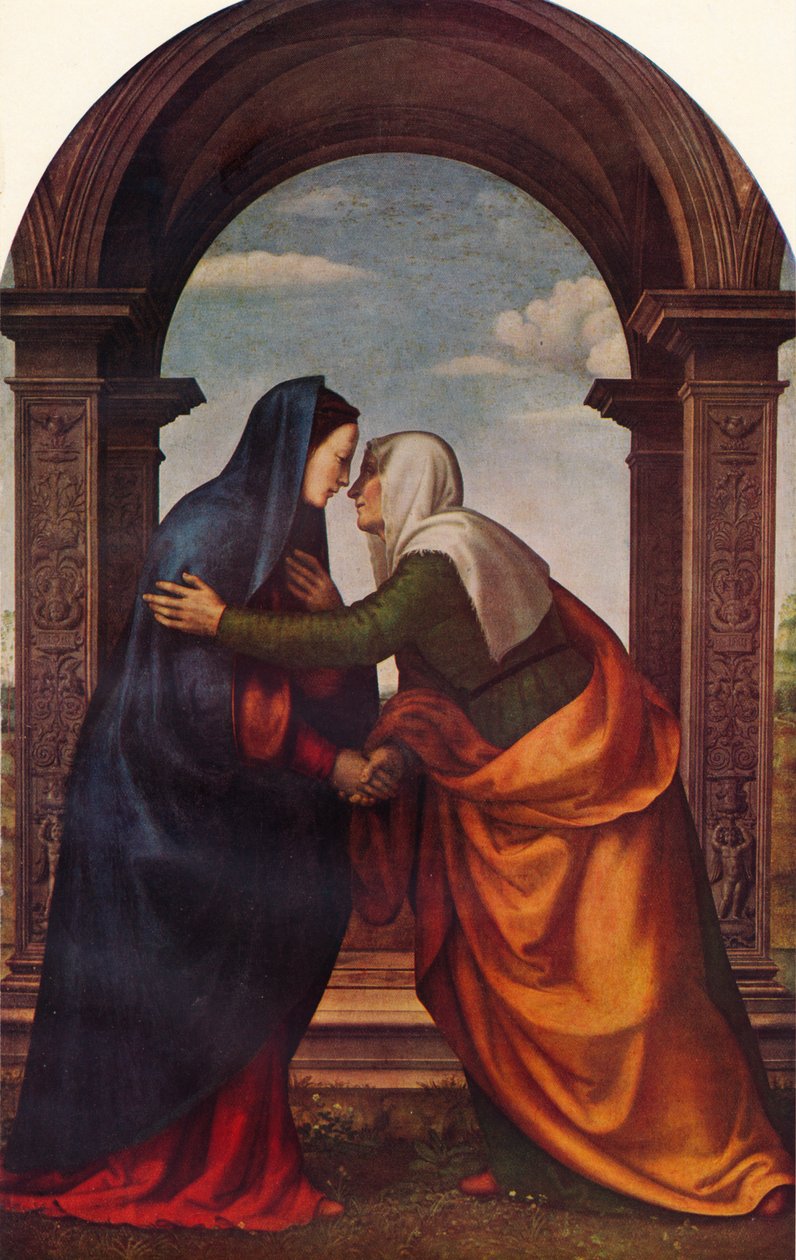 Nawiedzenie, 1503, 1938 autorstwa Mariotto di Bigio di Bindo Albertinelli
