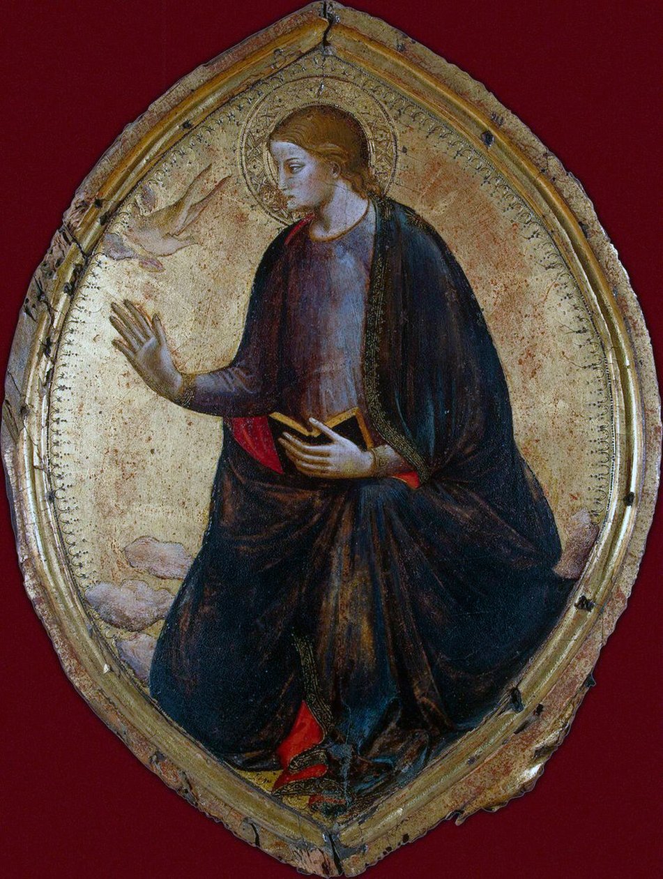 Zwiastowanie Najświętszej Maryi Panny”, między 1400 a 1410 rokiem. autorstwa Mariotto di Nardo
