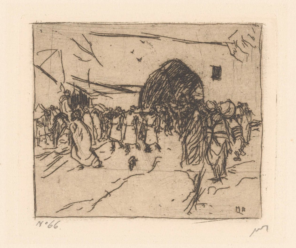 Brama w Konstantynopolu autorstwa Marius Bauer (signed by artist)