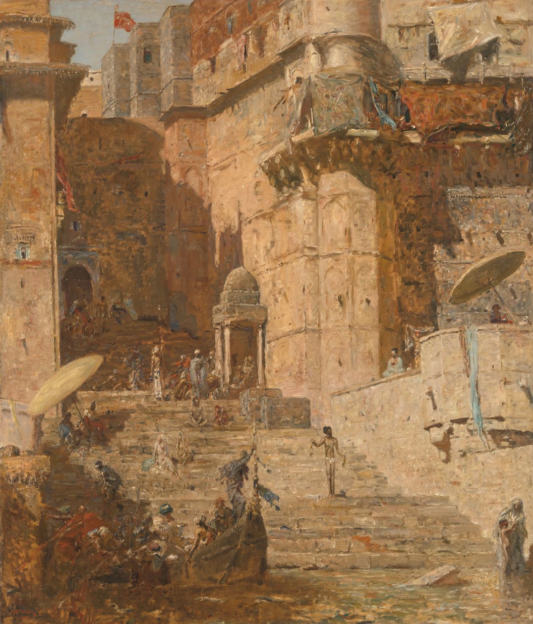 Benares, 1913 autorstwa Marius Bauer