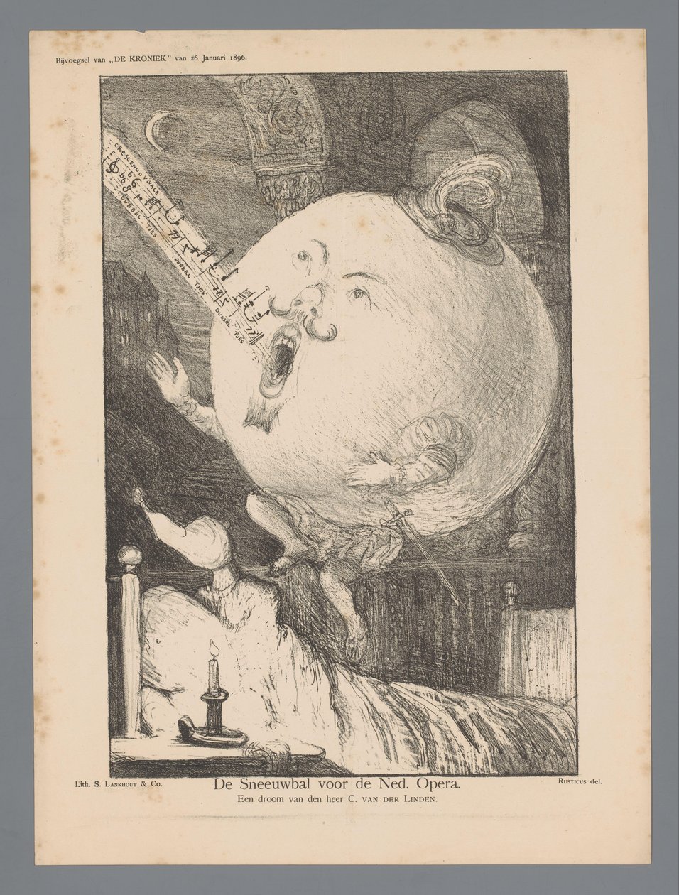 Snowball dla Holendrów. Opera (tytuł na obiekcie) autorstwa Marius Bauer