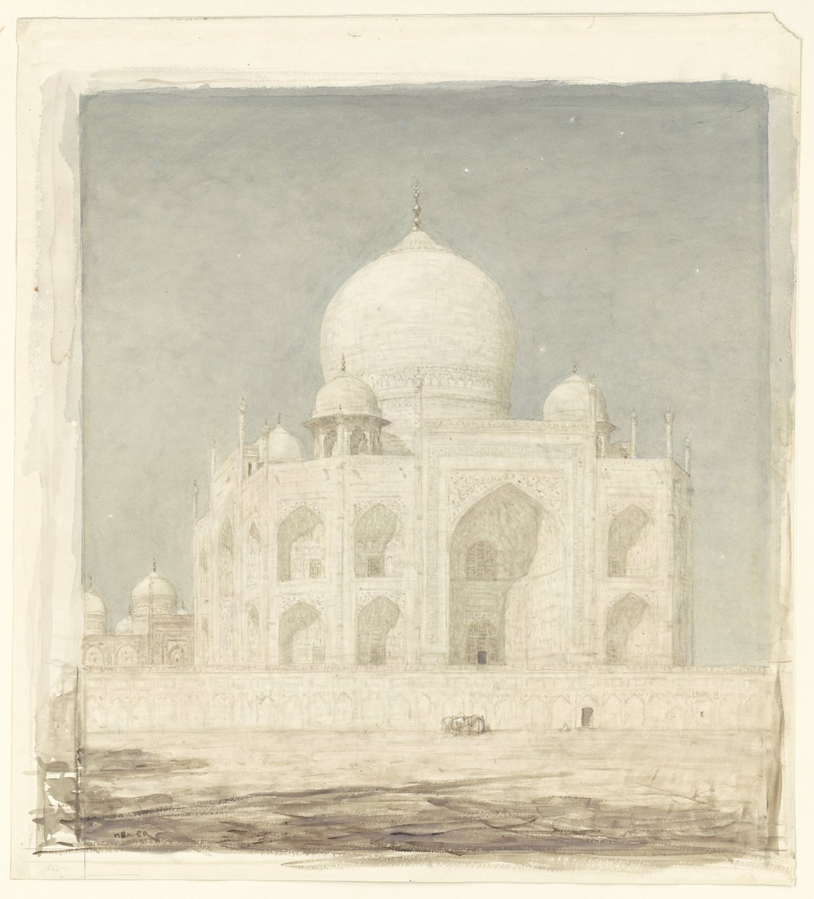 Gdzie jest Taj Mahal? autorstwa Marius Bauer