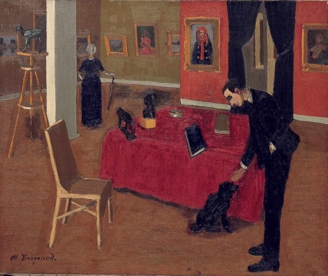 Galeria Vallotton, 1914 autorstwa Marius Borgeaud